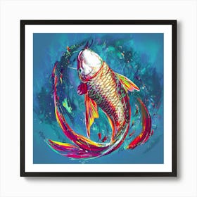 Koi Fish 4 Art Print