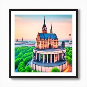 Cathedral Of Berlin Art Print