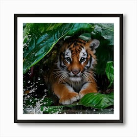 Tiger Cub 3 Art Print