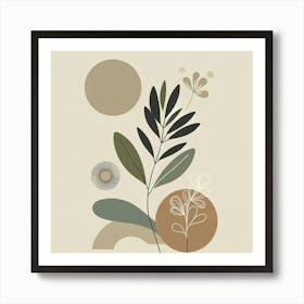 Minimalist abstract painting 2 Art Print