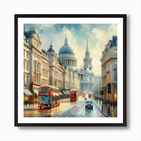 Streets Of London 5 Art Print