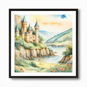 Fairytale Castle Art Print