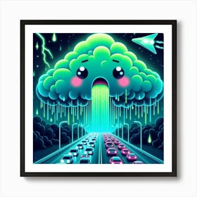 Cloud Art 1 Art Print