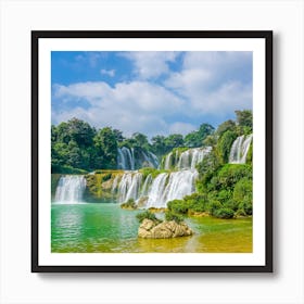 Waterfalls Art Print