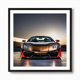 Lamborghini Huracan 3 Art Print