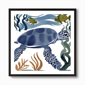 Sea Turtle Art Print