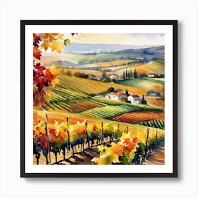 Tuscan Countryside 25 Art Print