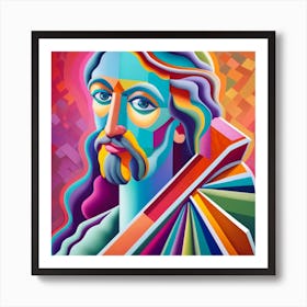 Christ Carrying The Cross Art Print