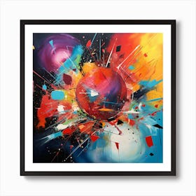 Abstract Painting 32 Art Print