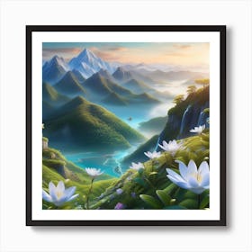 Lily Of The Valley 6 Art Print