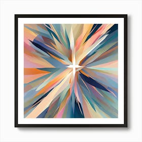 Jesus Abstract Art, 237 Modern Art Print