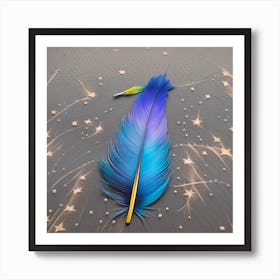 Feather Feather Feather Feather Feather Feather Feather Feather Feather Art Print