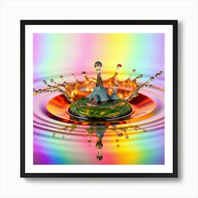 Water Drop 1 Art Print