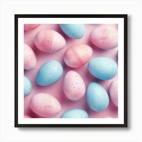 Easter Eggs 3 Art Print