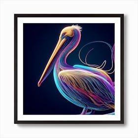 Pelican Art Print