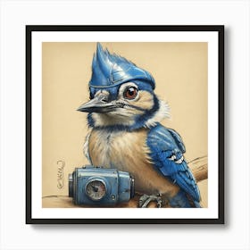 Blue Jay 9 Art Print