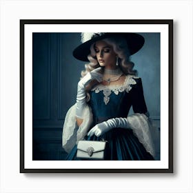 Victorian Woman Art Print