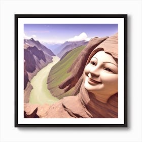 Tibetan Woman Art Print