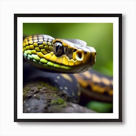 Tiger Snake Art Print