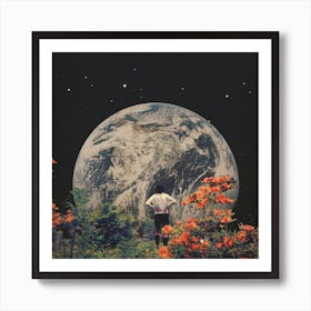 Mother Earth Square Art Print