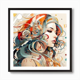 Futuristic Art Art Print