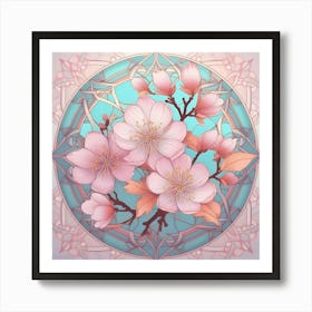 Cherry Blossoms Art Print