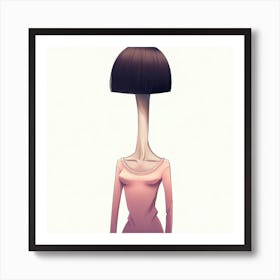 Woman With A Hat Art Print