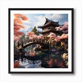 Asian Landscape 3 Art Print