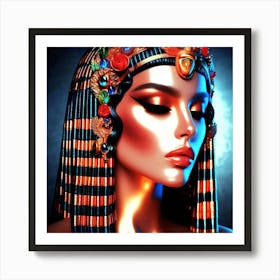 Cleopatra Portrait Artwork 218 Art Print