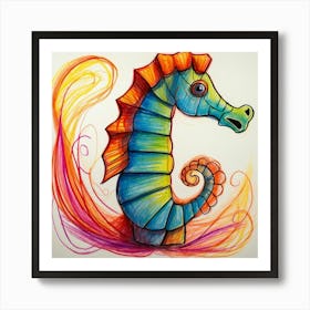 Seahorse 6 Affiche