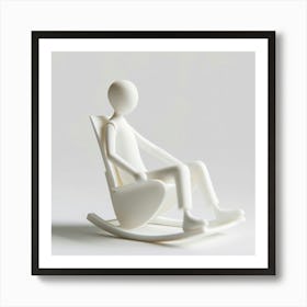 Rocking Chair 1 Art Print