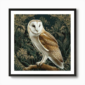 william morris Owl 1 Art Print