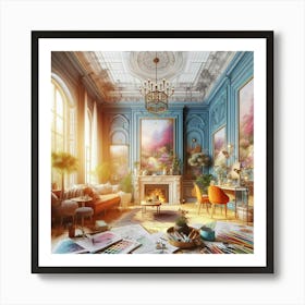 Living Room Art Print