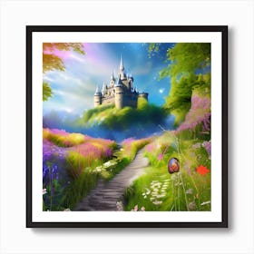 Fairytale Castle 1 Art Print