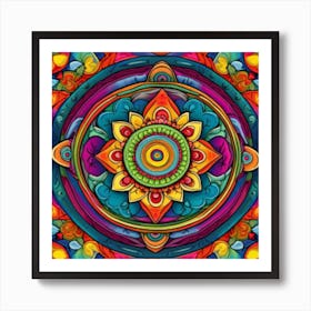 Mandala 4 Art Print