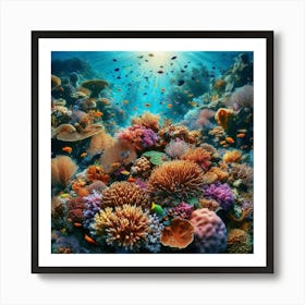 Coral Reef 2 Art Print