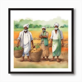 Indian Farmers Poster