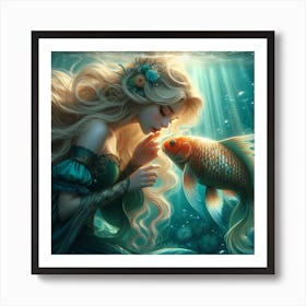 Mermaid 1 Art Print