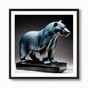 Bear Sculpture 1 Art Print