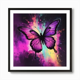 Butterfly Painting 336 Art Print