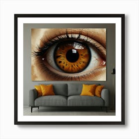 Eye Of The Tiger 1 Art Print