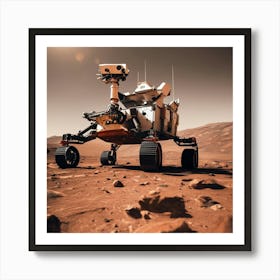 Mars Rover 4 Art Print