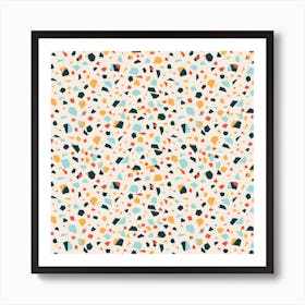 Cream Terrazzo Art Print