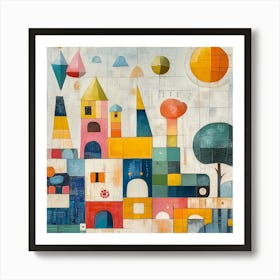 Cityscape 1 Art Print