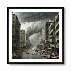 Disaster Stock Videos & Royalty-Free Footage Art Print