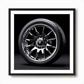 Chrome Wheel 1 Poster