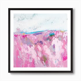 Pink Landscape Art Print