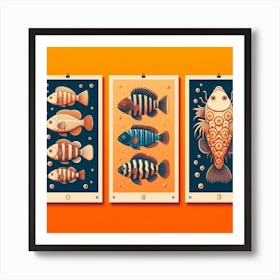 Fish posters Art Print