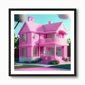 Barbie Dream House (993) Art Print