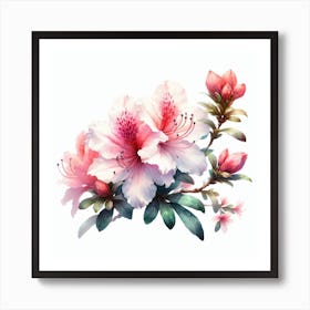 Flower of Azalea 2 Art Print